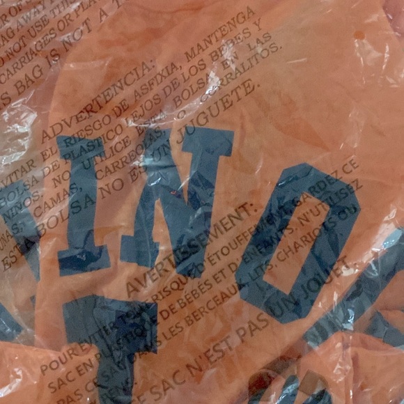 NWT [Touch by Alyssa Milano] Illinois Illini Reversible T-Shirt Women’s Sz Small - Picture 10 of 10